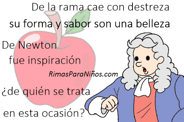 adivinanza de manzana educativa