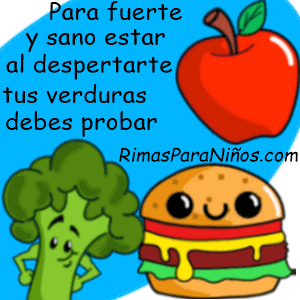 rima de comida divertida