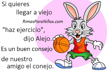 rima de conejo entretenida
