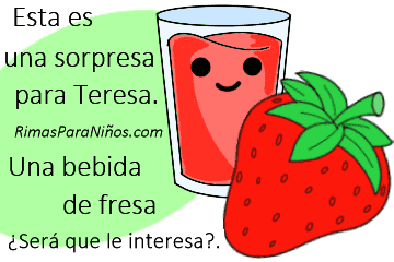 rima de fresa entretenida