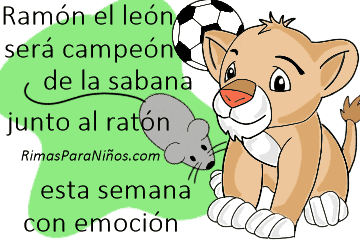 rima con leon entretenida