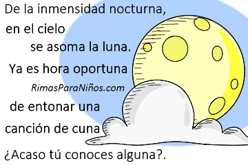 rima de luna divertida