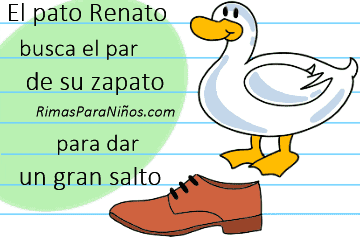 rima de zpato divertida